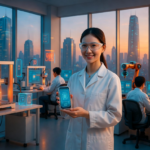 Modern high-tech R&D laboratory in Shenzhen