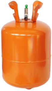 Helium gas tanks for party ballons